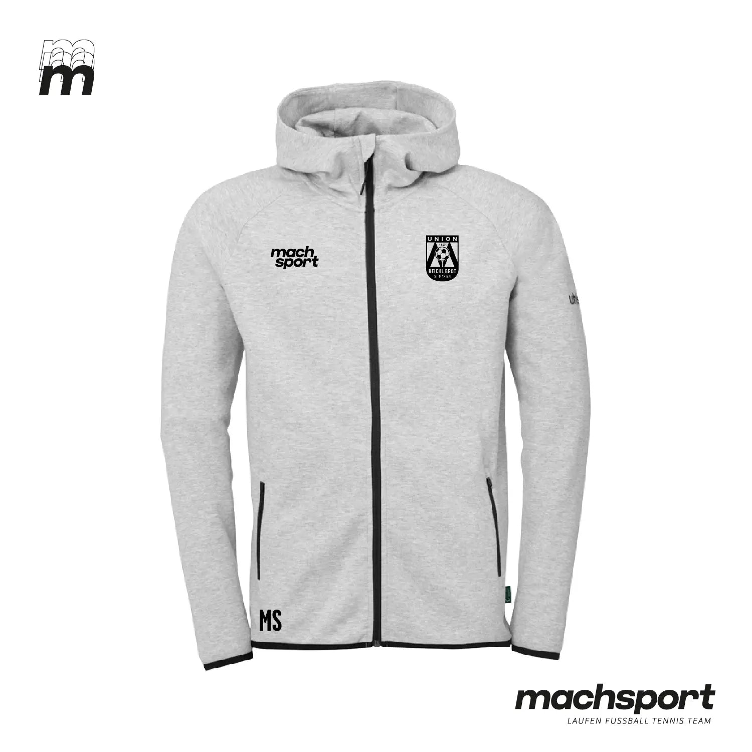 Union St. Marien Lifestyle Zip-Hoodie - machsport – Bild 
