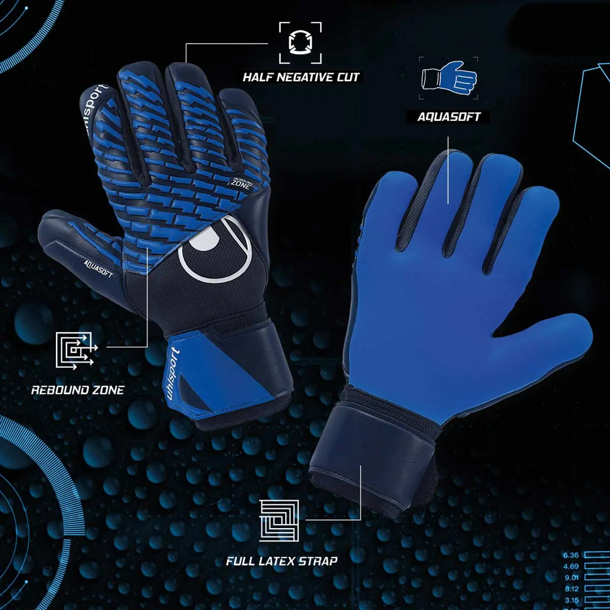 Uhlsport Torwarthandschuhe Aquasoft HN - machsport – Bild 