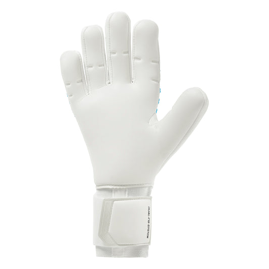 Uhlsport Torwarthandschuhe FM Cybertec Absolutgrip HN Fit – Rückansicht – weiß / 11