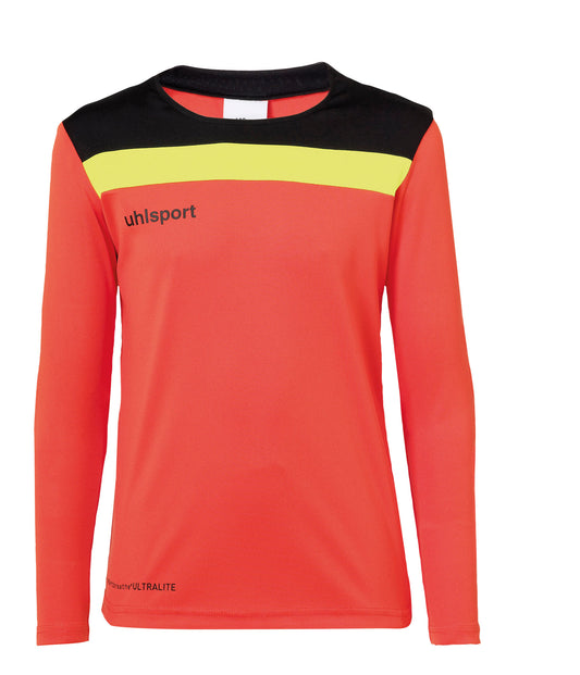 Uhlsport Tormannset Offense 23 Goalkeeper (Shirt + Hose) Set Junior – orange / 116