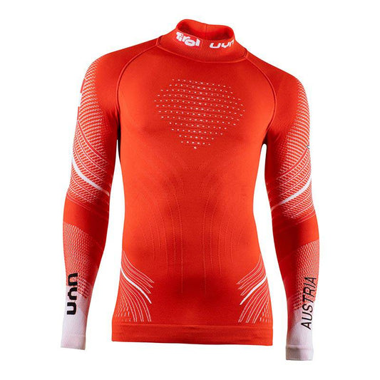 UYN Funktionshemd 2.0 Austria UW Shirt LG_SL. Turtle Neck – rot / S/M