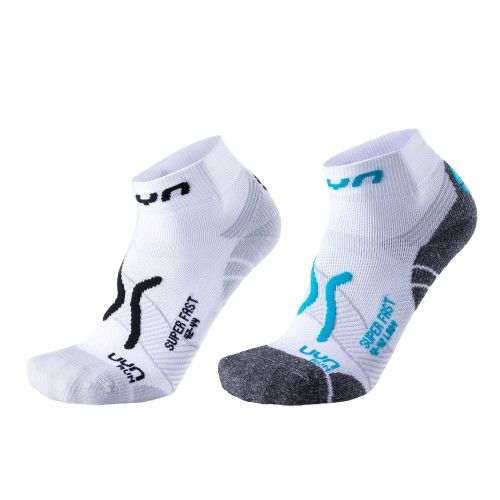 UYN Damenlaufsocken Run Superfast Socks (2 Paar) – weiß / 35-36