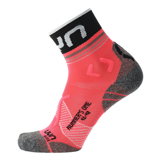 UYN Damenlaufsocken Runner´s One Short Socks – pink / 41-42