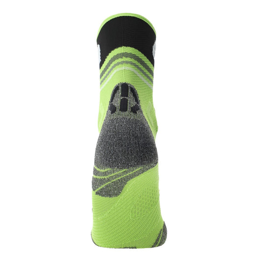 UYN Herrenlaufsocken Runner´s One Shorts Socks – Rückansicht – gelb / 39-41