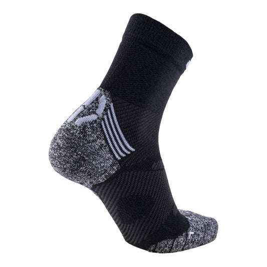 UYN Herrenlaufsocken Winter Pro Run Socks – Rückansicht – schwarz / 45-47