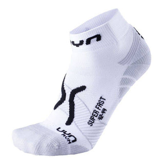 UYN Laufsocken weiß Man Run Super Fast Socks - machsport