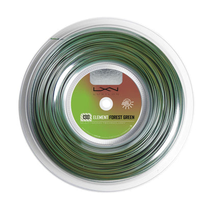 Wilson Tennissaiten Element Forest Green, 1,30 mm, 200 Meter - machsport