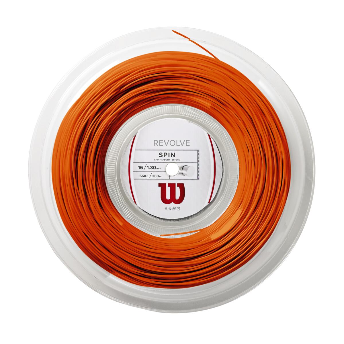 Wilson Tennissaiten Revolve 16 Reel, 1,30 mm, 200 Meter - machsport – Bild 