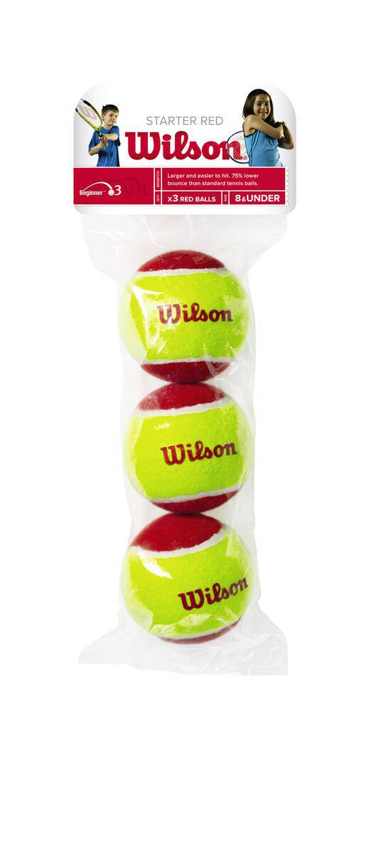 WILSON Starter Red Ball 3 pack - machsport – Bild 