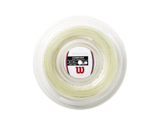 Wilson Tennissaite Sensation 1,30 mm 200 Meter Rolle – ohne Farbe / ONE SIZE