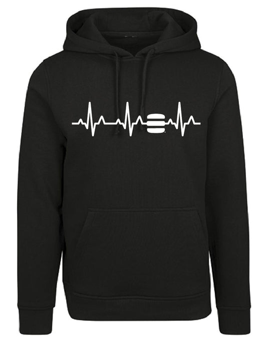 BURGERISTA Heartbeat Hoodie Herren – XS