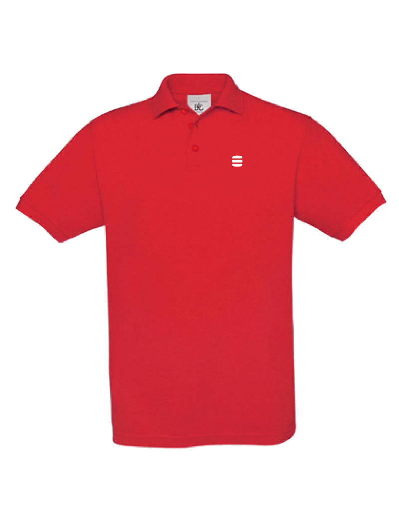 BURGERISTA Poloshirt Classic Herren/Damen rot - machsport – Bild 1