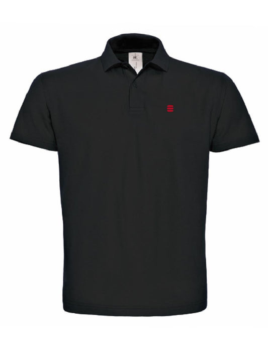 BURGERISTA Poloshirt Classic Herren/Damen schwarz – XS (Herren)